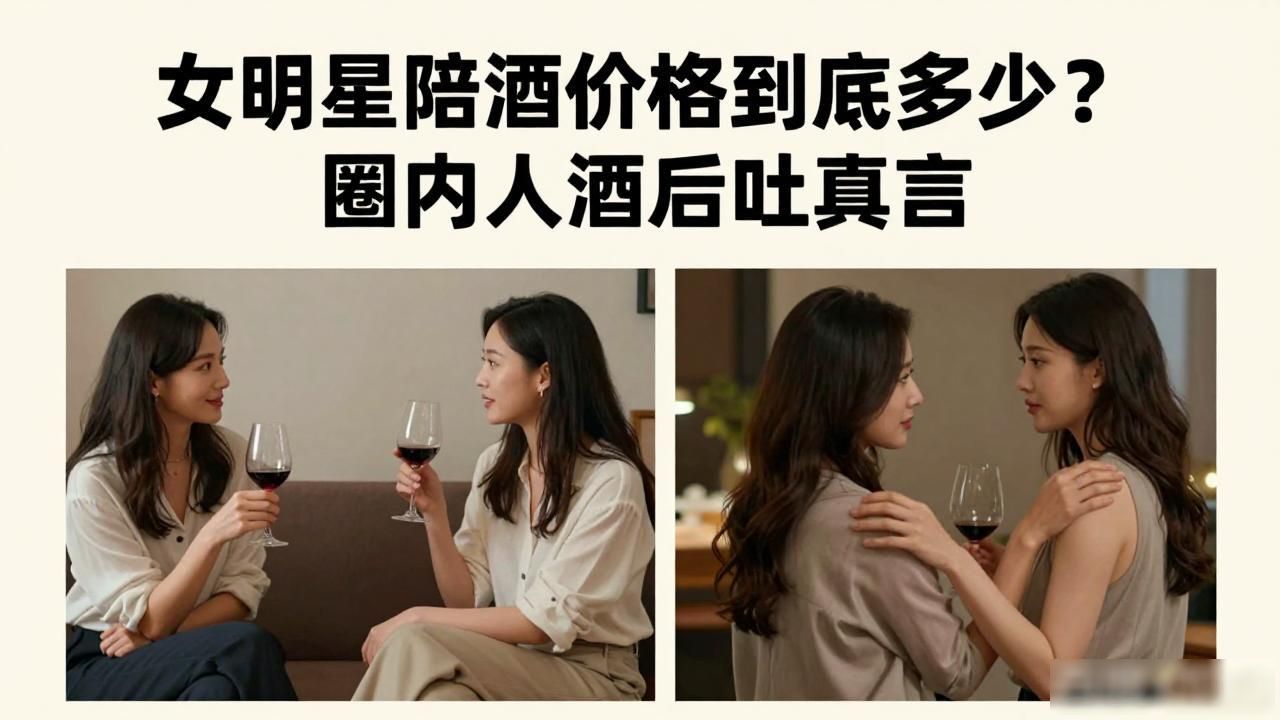 女明星陪酒价格到底多少？圈内人酒后吐真言